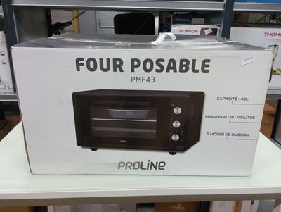 a box that has a toaster oven inside of it
