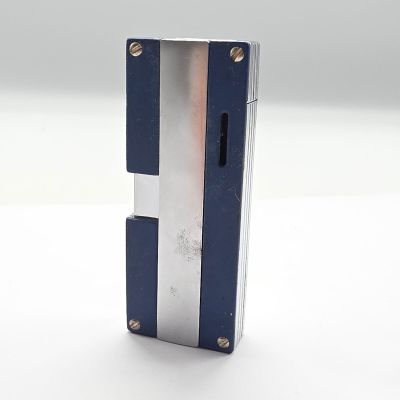 SILVER MATCH - Briquet acier couleur bleuté Joli design dans…