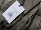 a close up of a bag with a label on it