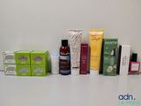 de nombreux types de produits de soins de la peau sur le comptoir