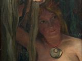 an image of a painting of a woman with a necklace on her neck