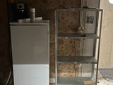 an image of a kitchen with a refrigerator in it