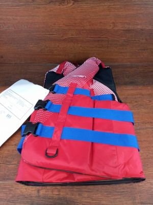 Lot de 3 GILETS RENTAL OBRIEN taille L - rouge et bleu