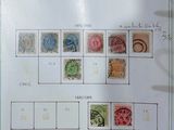 a picture of a sheet of paper with stamps on it