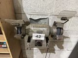 a machine that is sitting on a shelf in a room