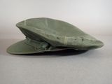 an image of a green hat sitting on top of a table