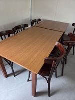 Lot de 12 tables en formica. 7 en 120X80X74 cm et 5 en 80X80… (photo 2)