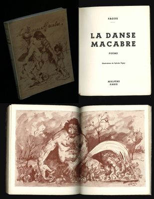 Fagus, La Danse Macabre, ill de Sylvain Vigny, Ed Malfère 19…