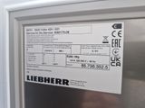 a label on the side of a refrigerator that says lieberr