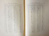 an open book with a list of numbers on it