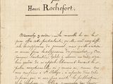 a black and white image of an old book with writing on it