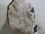 a piece of rock that has some sort of substance on it