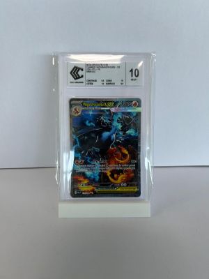 Méga-Dracaufeu X EX carte gradée Pokémon CCC Grading 10