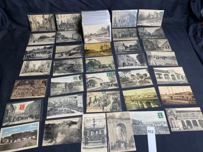 many old postcards of different types and sizes on a table