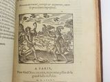 an open book with a picture of a man on it