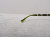 a close up of a pair of glasses on a table