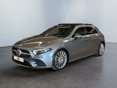 the mercedes cla is parked in the showroom at the mercedes dealership