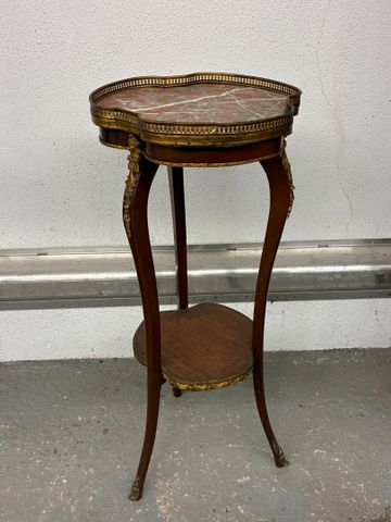 Sellette à deux plateaux polylobés h : 83