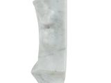 an image of a white marble sculpture on a white background