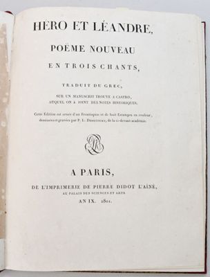 an open book with a picture of a man on it