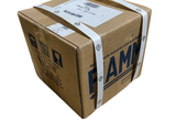 a cardboard box that is wrapped up and ready to be shipped