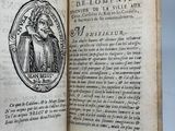 an old book with a picture of a man on it