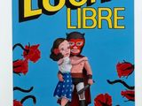 une affiche bleue sur laquelle figurent une femme et un homme