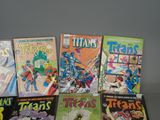 a lot of comic books on the table