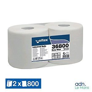 two rolls of toilet paper are shown on a white background