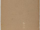 an old photo of a piece of paper on a white surface