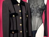 two mannequins that are standing next to each other