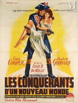a poster for the movie les concuchants pour nouveau monde