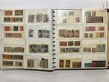 a book with a lot of stamps on it