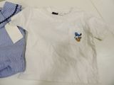 mickey mouse shirt and romper set for baby boy