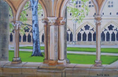 Amélie ROMET. Bruère-Allichamps, 2016. Acrylique sur toile s…