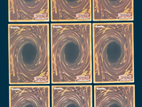 six square tiles of different sizes and shapes with a black background