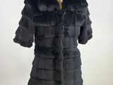a black fur coat on a mannequin mannequin mannequin mannequin mannequin mannequin mannequin mannequin manne