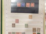 a book with a lot of stamps on it