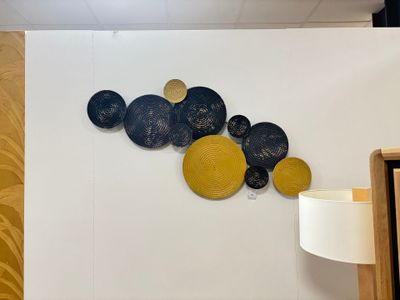 Composition murale décorative CADRAVEN) pv 175€) et sculptur… - Photo 1