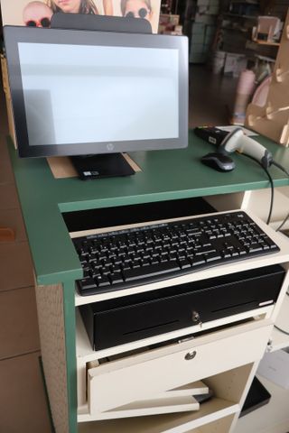 Caisse enregistreuse avec écran tactile HP, tiroir-caisse, imprim...
