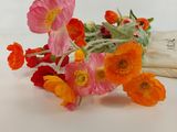 un bouquet de fleurs posé sur une table