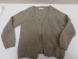 a sweater that has been placed on a table