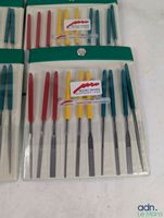 Lot de 8 pochettes de 10 limes diamantées et 5 coffrets de 1… (photo 2)