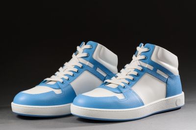 Nike Air Force 1 Mid bleu université / blanc