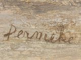 a piece of wood that has writing on it