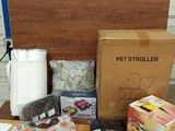many items that are sitting on a wooden table