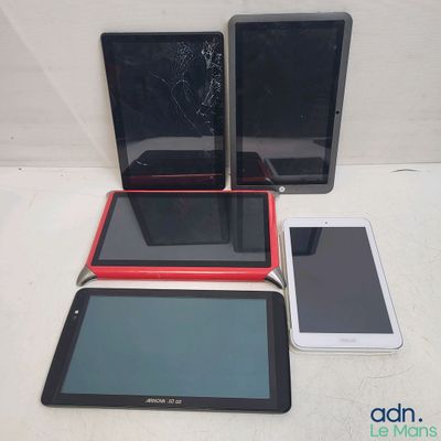 Lot de 5 tablettes tactile - Mauvais état - 1x Lenovo M10 - …