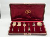 a box with a set of silverware in it