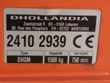 the label on the back of an orange vehicle reads, hollandia
