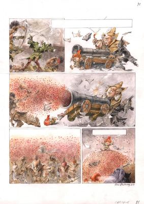 une page d'une bande dessinée sur laquelle figure l'image d'un homme dans une voiture